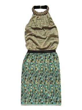 zac posen strapless floral embroidered midi dress Zac Posen Multi Floral Embroidered Sheer Black Strapless Flare Midi Dress